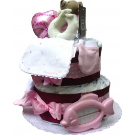 Tarta de Pa&ntilde;ales Chocolat Rosa